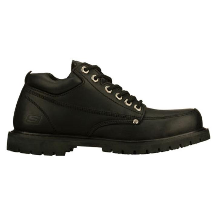 Skechers Work Men's Cottonwood Memory Foam Slip Resistant Work Oxford Shoes 