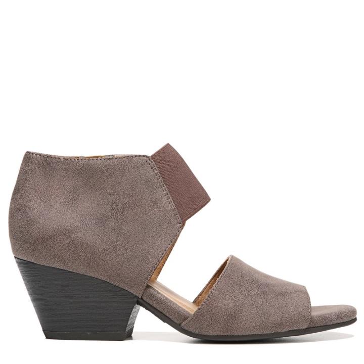 Natural Soul Women's Dylan Peep Toe Booties 