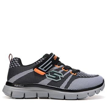 Skechers Kids' Flex Master Mind Wide Sneaker Pre/grade School Shoes 