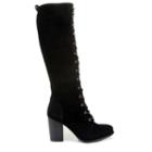 Xoxo Women's Marik Tall Shaft Lace Up Boots 