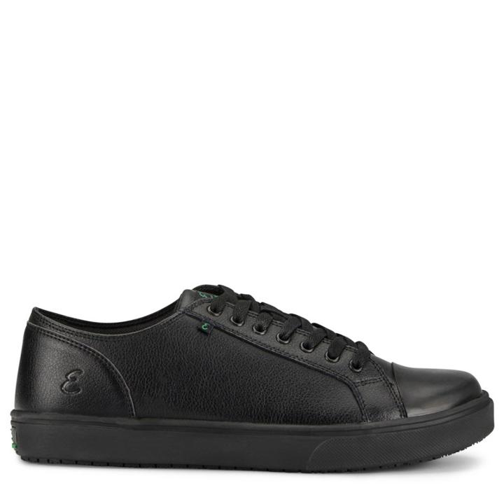 Emeril Men's Canal Leather Memory Foam Slip Resistant Sneakers 