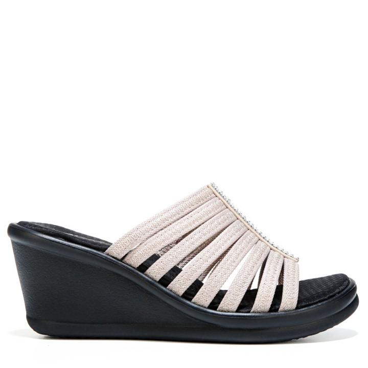 Skechers Women's Rumblers Hot Shot Wedge Sandals 