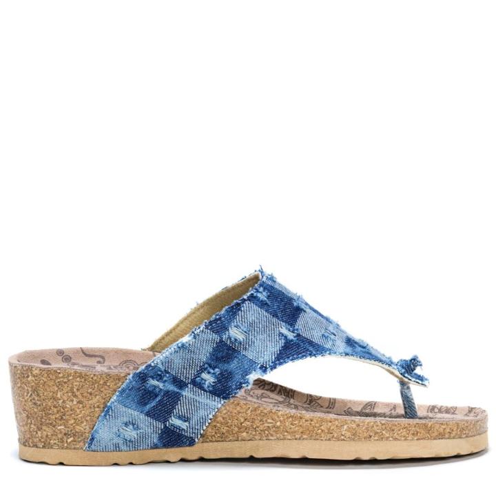 Muk Luks Women's Sue Ellen Footbed Sandals 