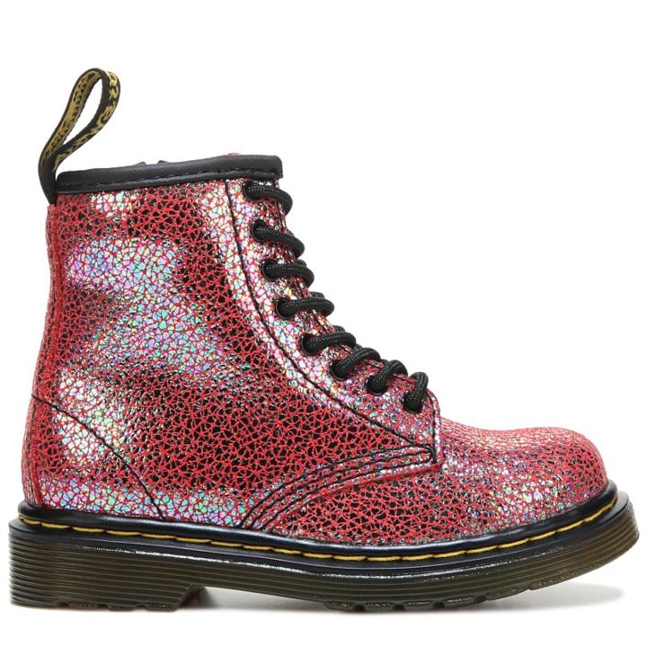 Dr. Martens Kids' Brooklee Lace Up Boot Toddler Shoes 
