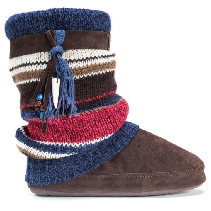 Muk Luks Women's Riley Boot Slipper Accessories 