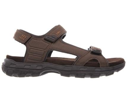 Skechers Men's Louden Memory Foam Relaxed Fit Sandals 