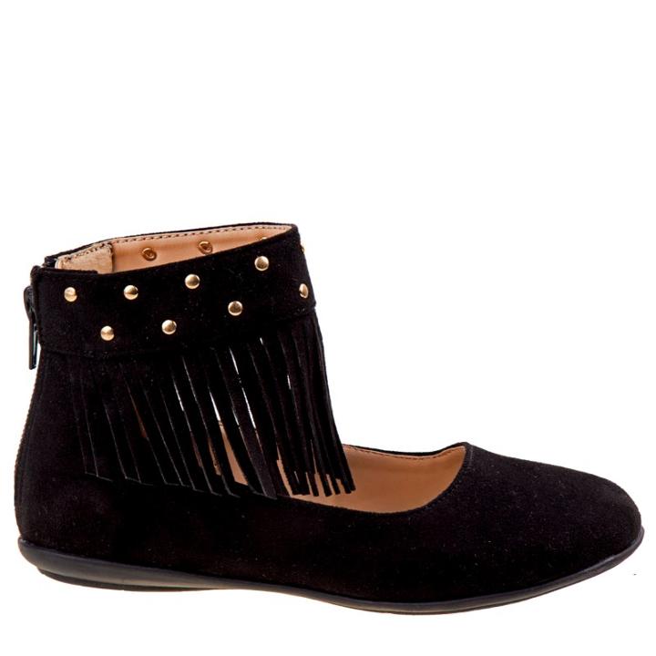 Kensie Girl Kids' Fringe Flat Pre/grade School Shoes 