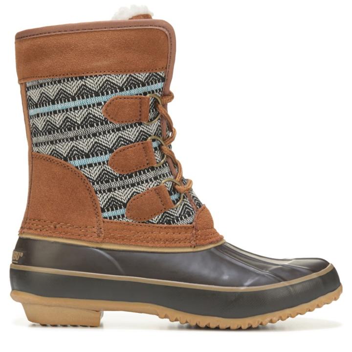 Khombu Women's Aria Weather Resistant Duck Boots 