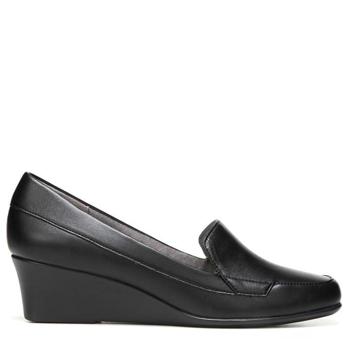 Lifestride Women's Gita Medium/wide Wedge Loafers 