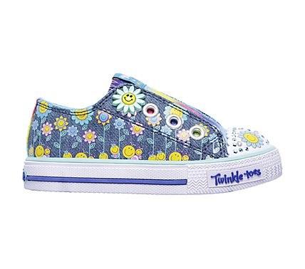 Skechers Kids' Twinkle Toes Dancing Daisy Sneaker Toddler/preschool Shoes 