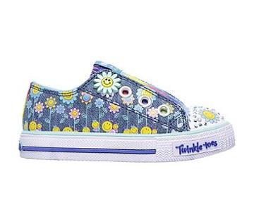 Skechers Kids' Twinkle Toes Dancing Daisy Sneaker Toddler/preschool Shoes 