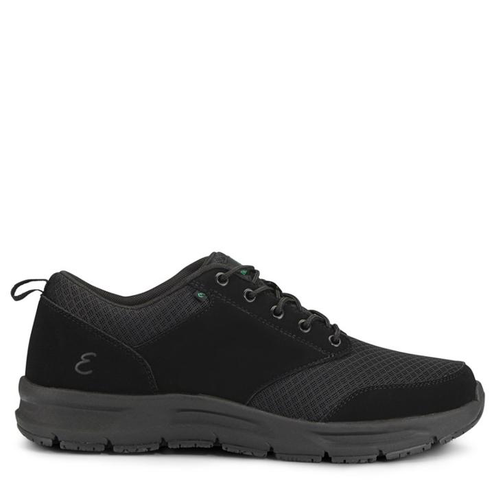 Emeril Men's Quarter Mesh Wide Memory Foam Slip Resistant Sneakers 