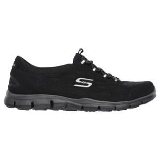 Skechers Women's Gratis Full Circle Wide Memory Foam Slip On Sneakers 