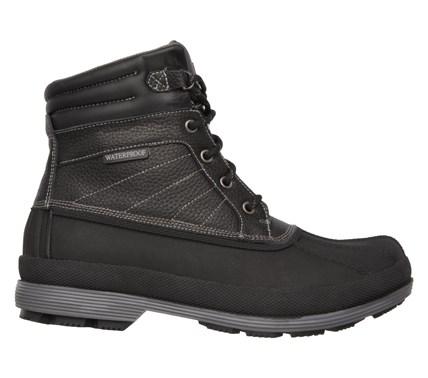 Skechers Work Men's Robards Memory Foam Waterproof Duck Boots 