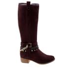 Kensie Girl Kids' Studded Knee High Riding Boot Pre/grade School Boots 