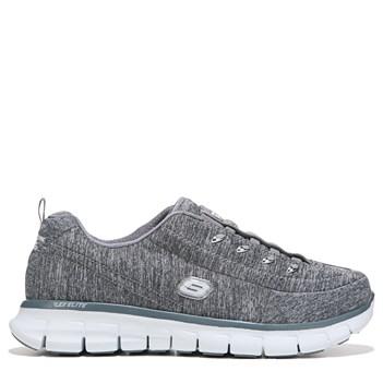 Skechers Women's Synergy Positive Outcome Memory Foam Wide Sneakers 