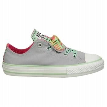 Converse Kids' Chuck Taylor All Star Double Tongue Low Top Sneakers 
