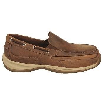 Rockport Works Men's Sailing Club Steel Toe Slip On Boat Work Shoes 