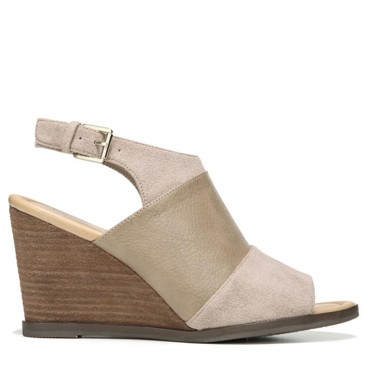 Dr. Scholl's Women's Peaceful Memory Foam Wedge Sandal Boots 