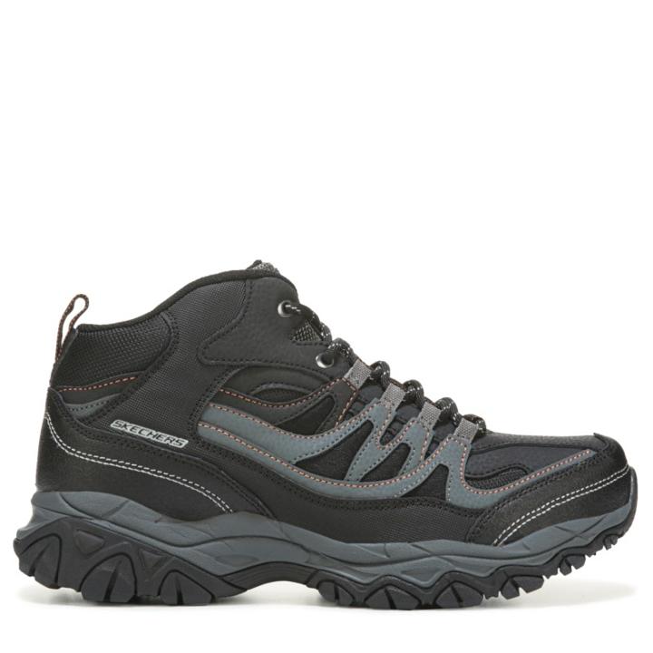 Skechers Men's Afterburn M-fit Geardo X-wide Mid Top Sneakers 