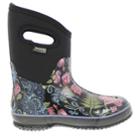 Bogs Women's Classic Winter Blooms Mid Waterproof Winter Boots 