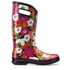 Bogs Women's Spring Flowers Tall Waterproof Rain Boots 