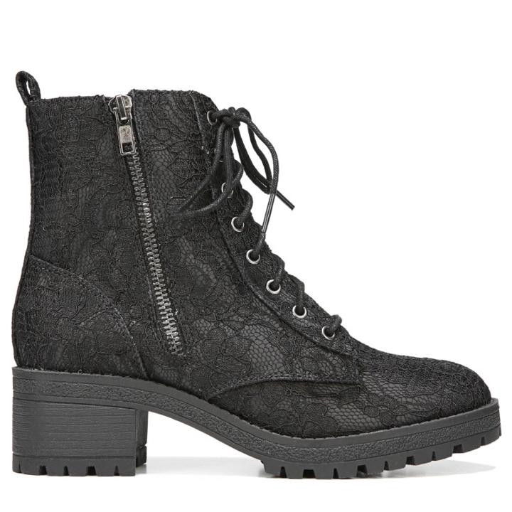 Fergalicious Women's Rocker Combat Boots 