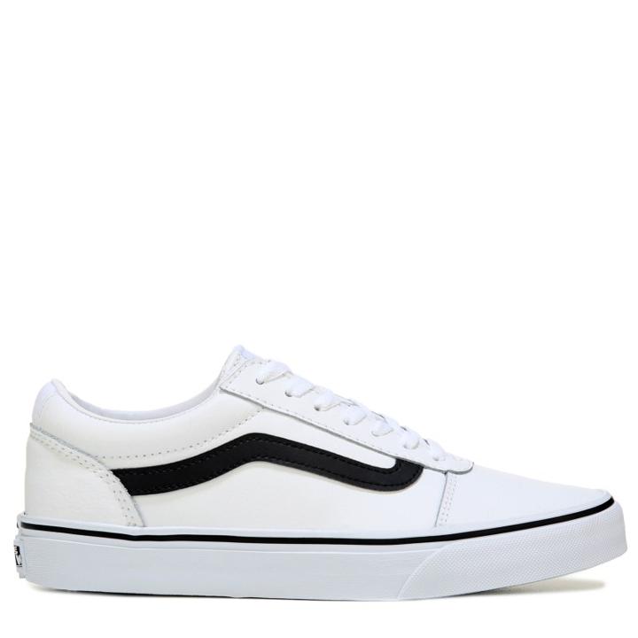 Vans Men's Ward Low Top Leather Skate Shoes 