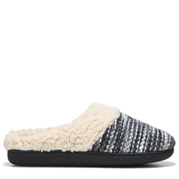 Dearfoams Women's Novelty Knit Clog Memory Foam Slipper Accessories 