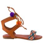 Nanette Lepore Kids' Pom Pom Sandal Pre/grade School Sandals 