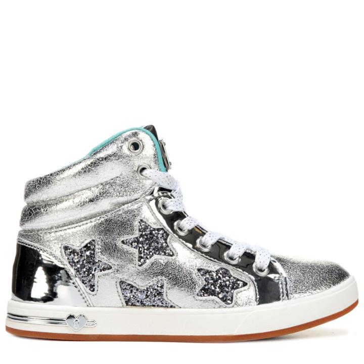 Skechers Kids' Starry Shine High Top Sneaker Pre/grade School Shoes 