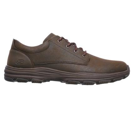 Skechers Men's Skech Air Garton Modesto Memory Foam Oxford Shoes 
