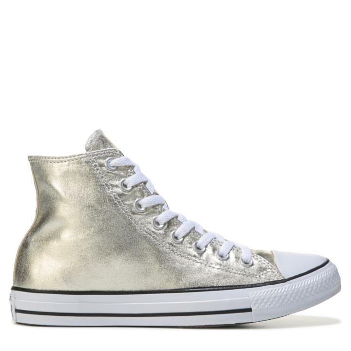 Converse Chuck Taylor All Star Metallic Canvas High Top Sneakers 