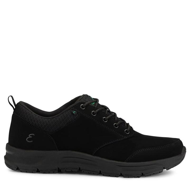 Emeril Men's Quarter Nubuck Wide Memory Foam Slip Resistant Sneakers 