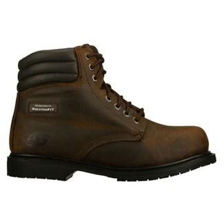 Skechers Work Men's On Site Roarke Relaxed Fit Steel Toe Work Boots 