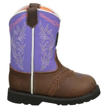 John Deere Kids' Pull-on Cowboy Boot Toddler/preschool Shoes 