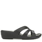 Crocs Women's Sanrah Beveled Circle Sandals 