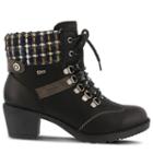 Spring Step Women's Luigina Water Resistant Lace Up Boots 