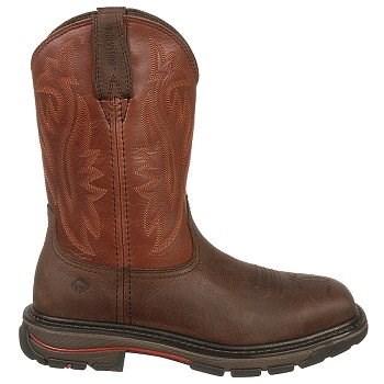 Wolverine Men's Javelina 10 Wellington Steel Toe Work Boots 