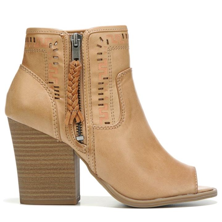 Jellypop Women's Sativa Peep Toe Booties 