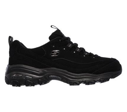 Skechers Women's D'lites Play On Wide Memory Foam Sneakers 