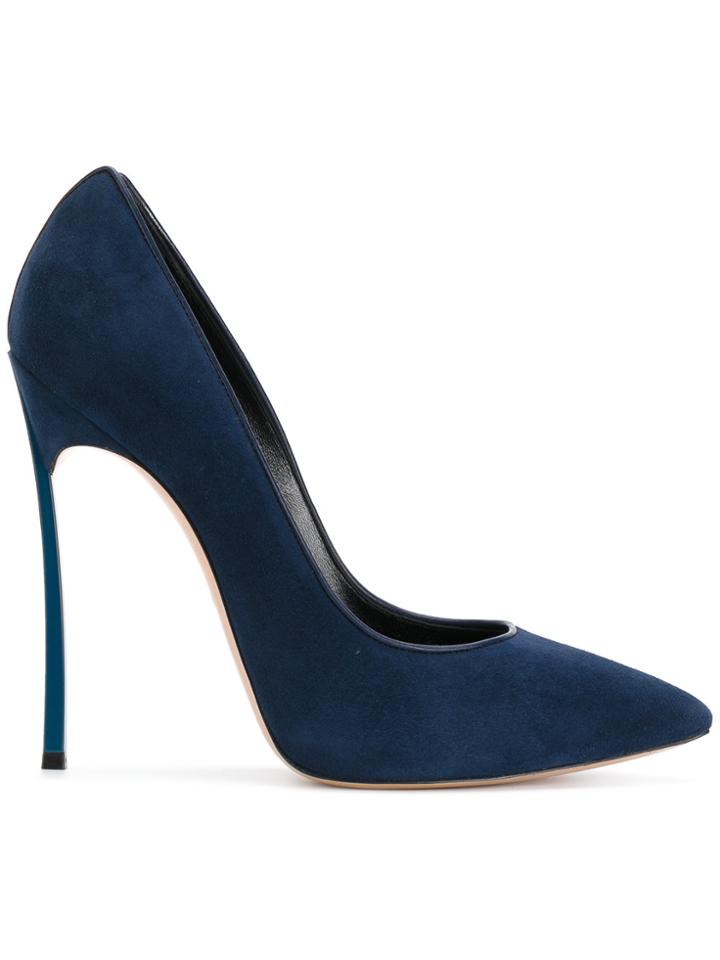 Casadei Blade Pumps - Blue