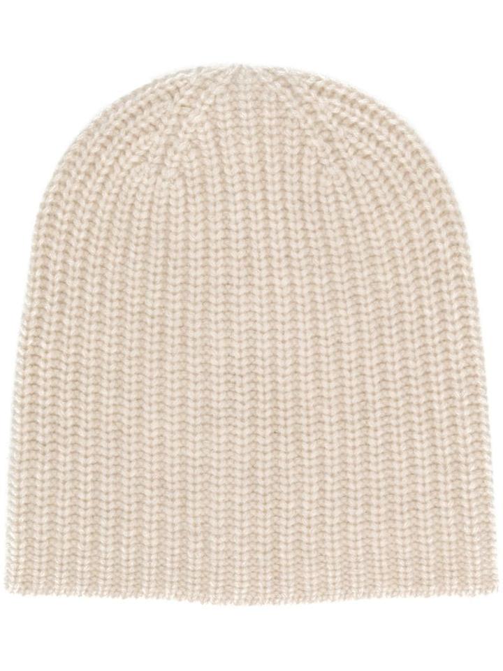 Alex Mill Ribbed Beanie Hat - Neutrals