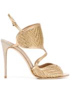 Salvatore Ferragamo Woven Sandals - Nude & Neutrals