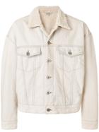 Yeezy Faux-shearling Lined Jacket - Nude & Neutrals