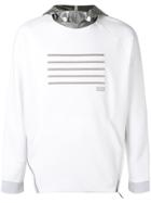 Boss Hugo Boss Logo Embroidered Hoodie - White