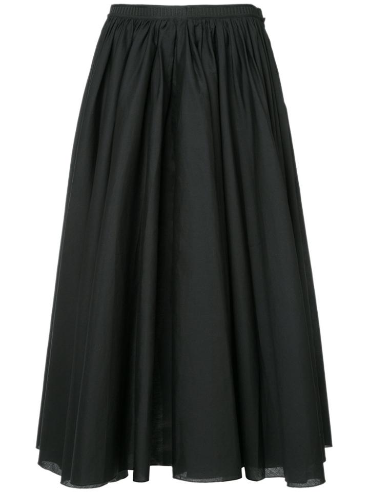 Antonio Marras Draped Midi Skirt - Black