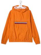 Tommy Hilfiger Teen Stripe Trim Jacket - Orange