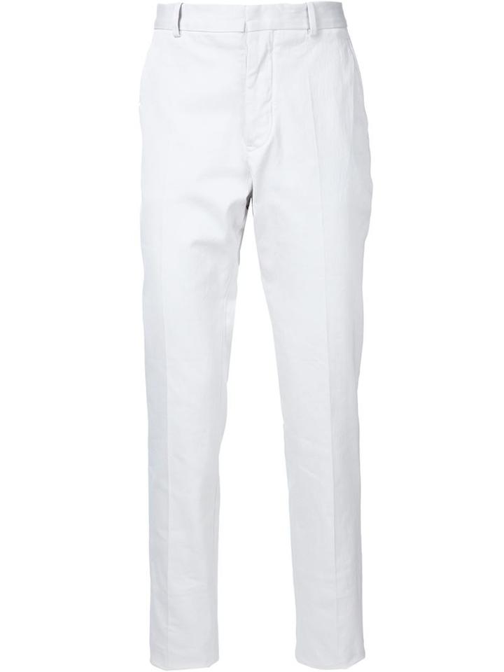 Marni Chino Style Jeans, Men's, Size: 48, White, Cotton/spandex/elastane
