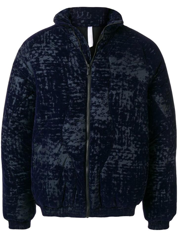 Cottweiler Short Puffer Jacket - Blue
